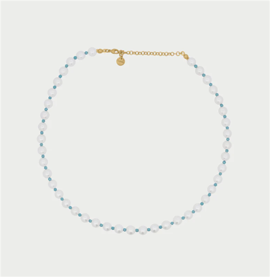 Halskette Rue des Mille in Perlen CB-LGR 13 C5 - CB-LGR 13 C5